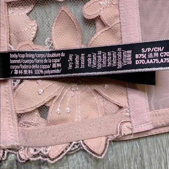 Victoria’s Secret Floral Embroidered Bralette - Picture 10 of 14